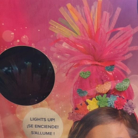 New trolls headpiece costume - Picture 3 of 5